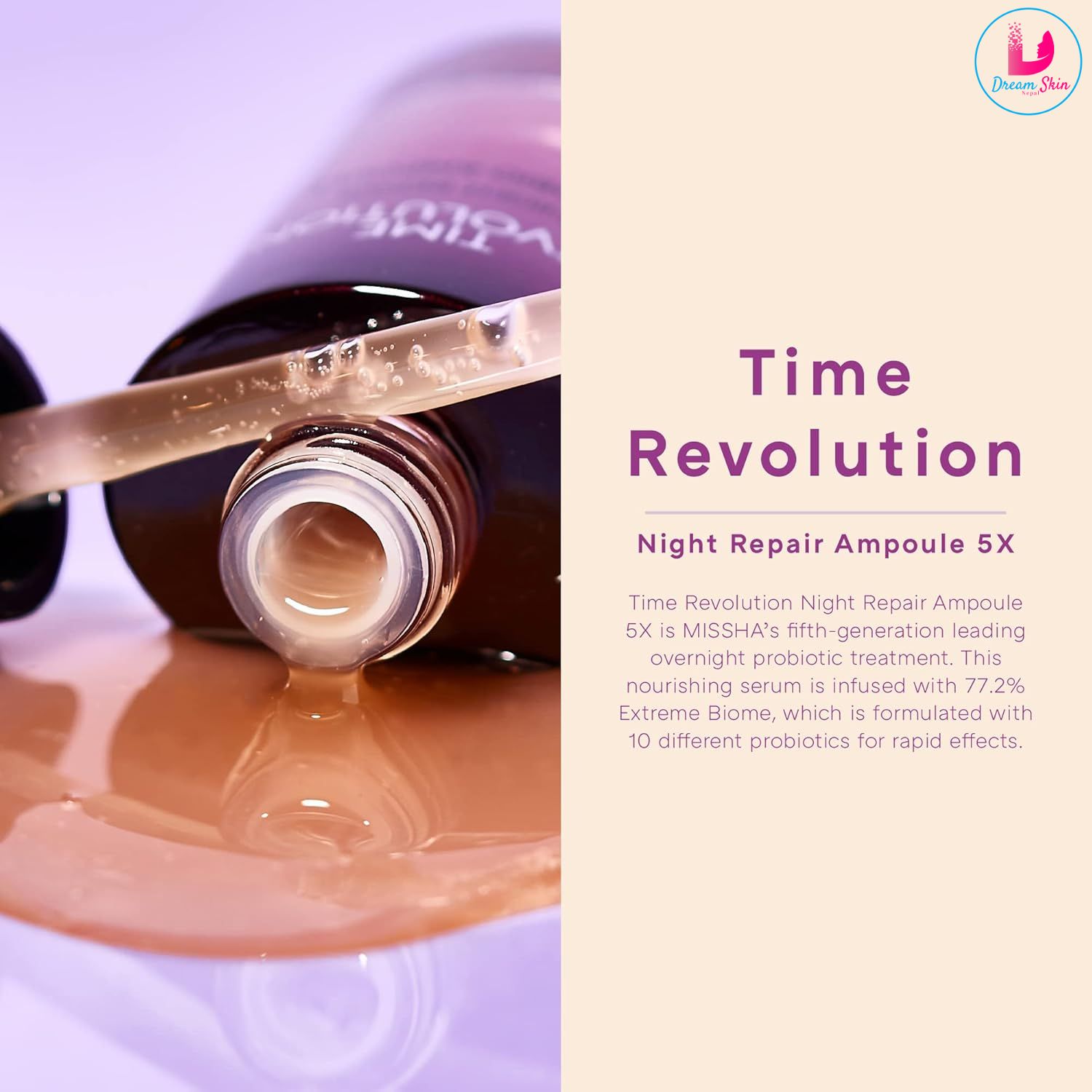 MISSHA Time Revolution Night Repair Ampoule 5X (50ml)